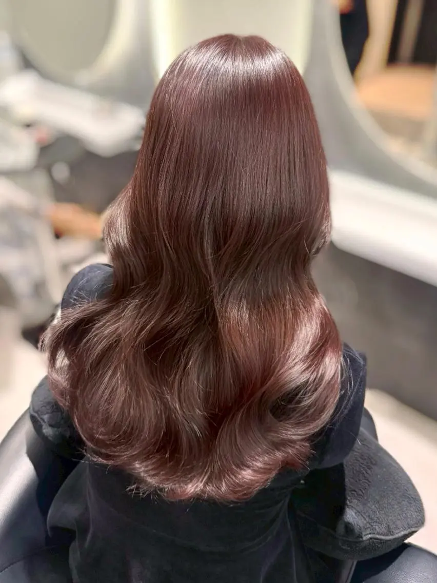 カラー セミロング 髪質改善 韓国風ヘア レイヤーカット カット ヘアカラー トリートメント 盛れ🎀韓国ヘア 美艶🇰🇷なるみのヘアスタイル