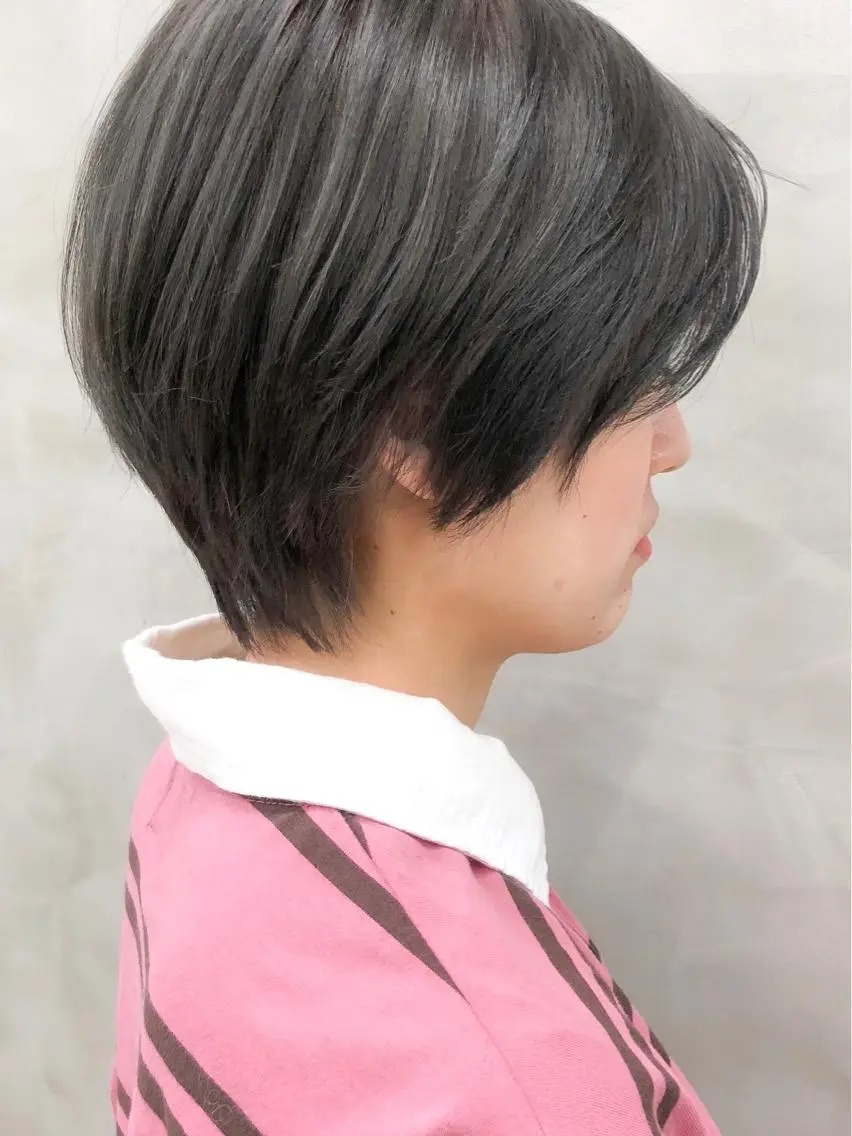 ショート ハンサムショート ショートヘア ショート・ボブ 徳竹淳一のヘアスタイル