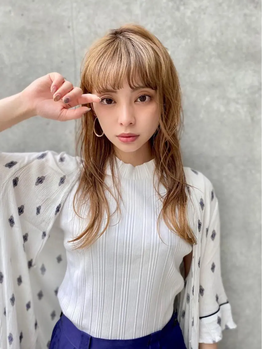 ロング ロング 愛されヘア♪ 大森春奈のヘアスタイル