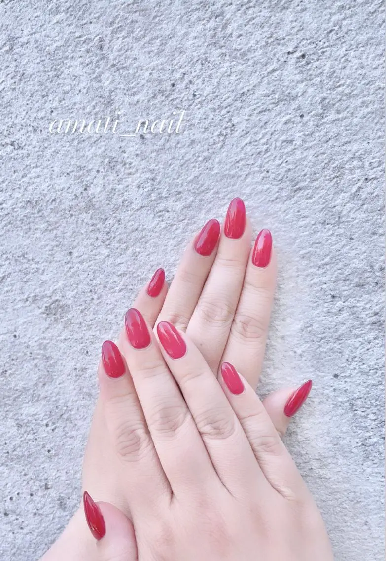 ネイル クリアネイル フットネイル ジェルネイル グラデーション マグネットネイル ハンドネイル amati_nail TAKAKOのネイルデザイン