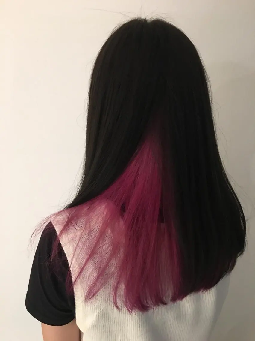 ミディアム セミロング ロング カラー 🌈ディレクター🌈 徳松優希のヘアスタイル