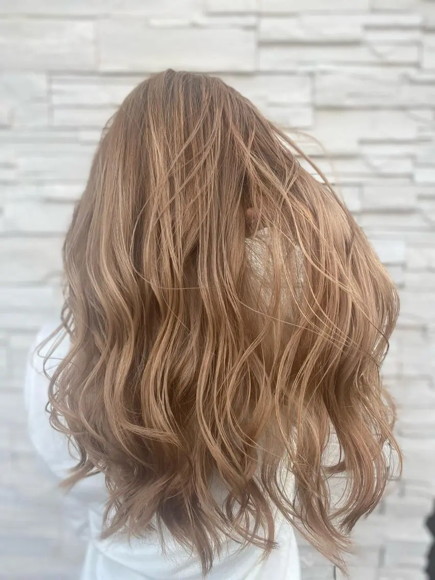 ロング ヘアカラー 😺ヒアリング 重視😺小川のヘアスタイル