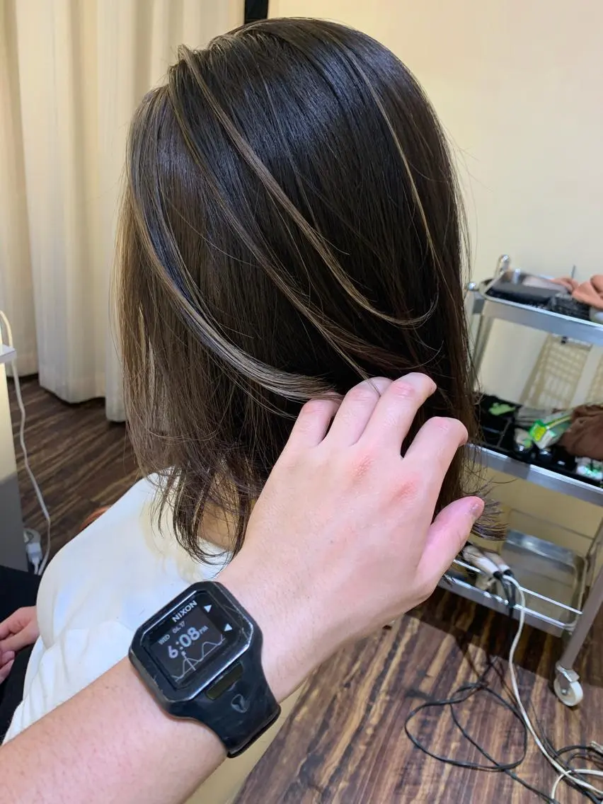 ミディアム カラー 髪質改善サロン ARCHE野瀬冬馬のヘアスタイル