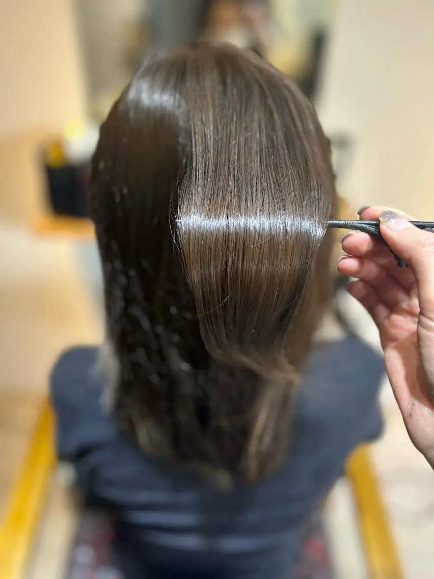 カット 縮毛矯正 SASAKI NOAのヘアスタイル