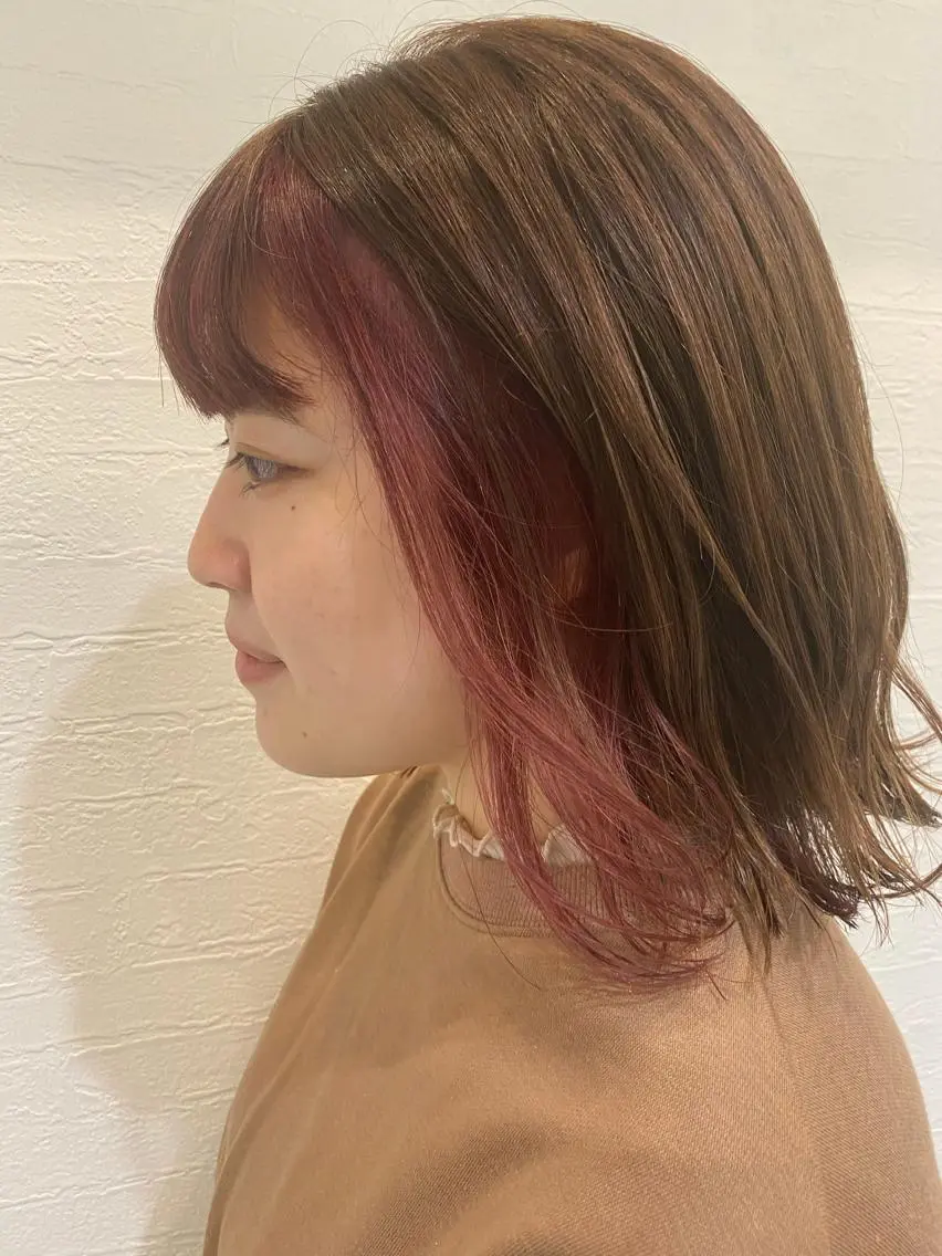 カラー インナーカラー 浦和美容室 スタイリスト🌼ゆきのヘアスタイル