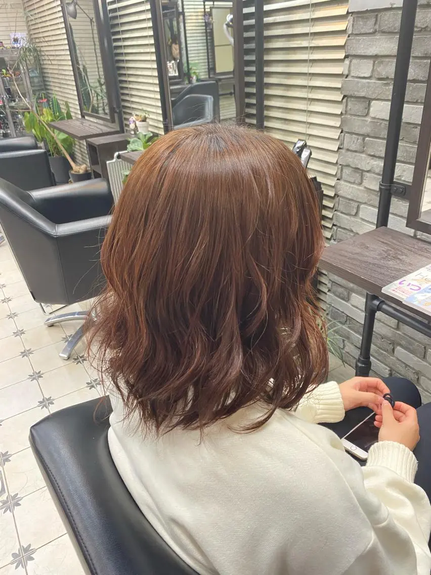 ショート カラー ブラウンカラー ショートヘア 韓国ヘア☁️ mitsukiのヘアスタイル