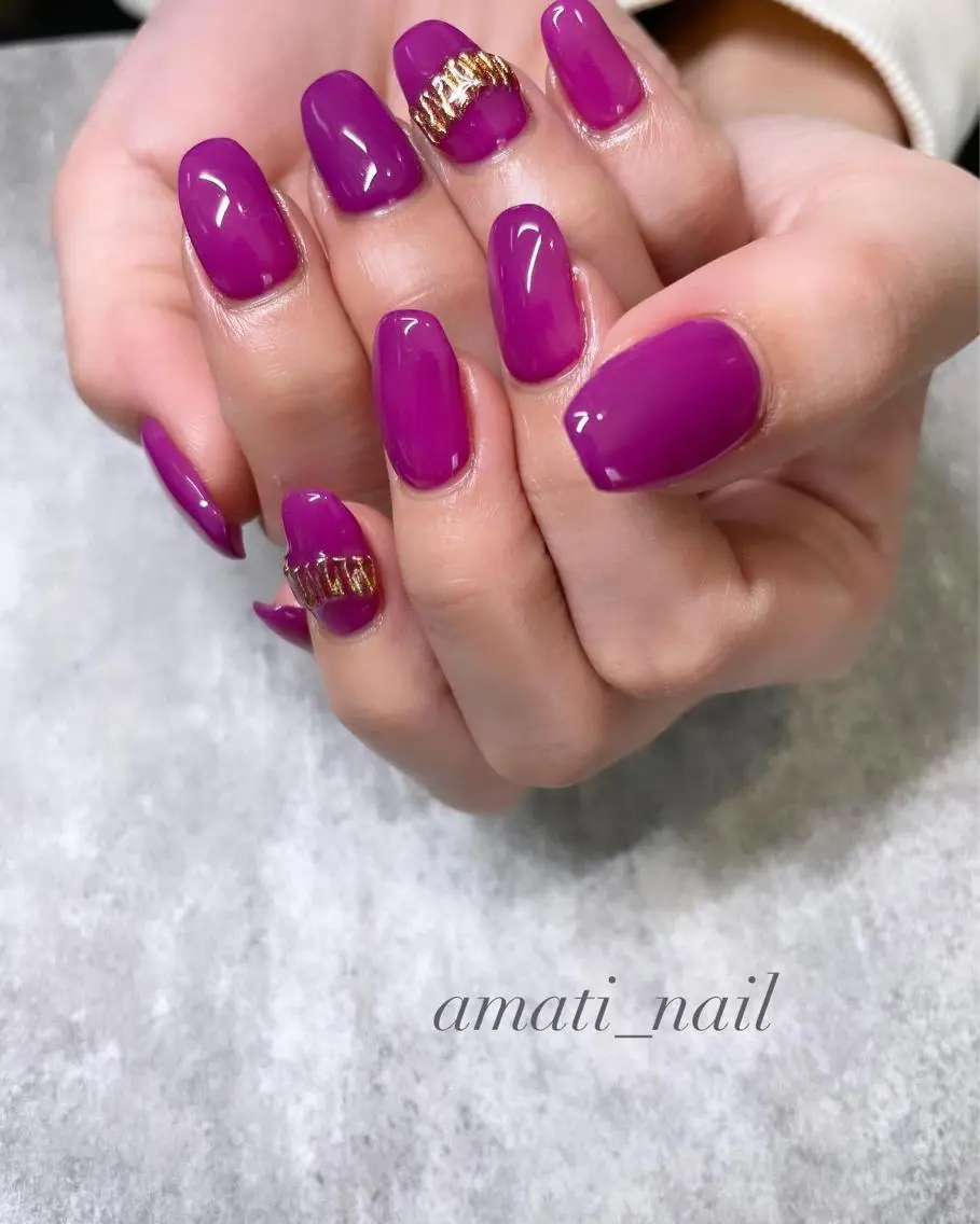 ネイル フレンチネイル ミラーネイル ニュアンスネイル ワンカラーネイル 春ネイル ハンドネイル amati_nail TAKAKOのネイルデザイン