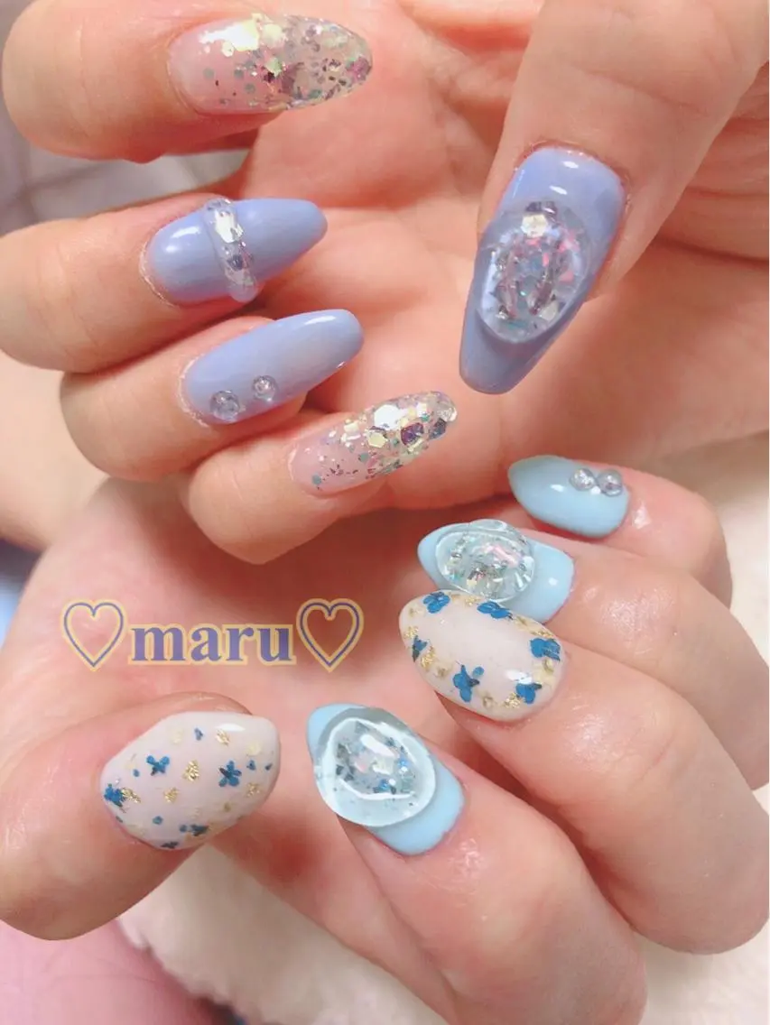 ネイル ハンドネイル フットネイル まるみ ♡のその他イメージ
