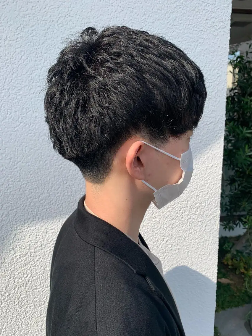 ショート メンズ マッシュ 刈り上げ ショートヘア メンズパーマ職人 加藤 弘貴のヘアスタイル