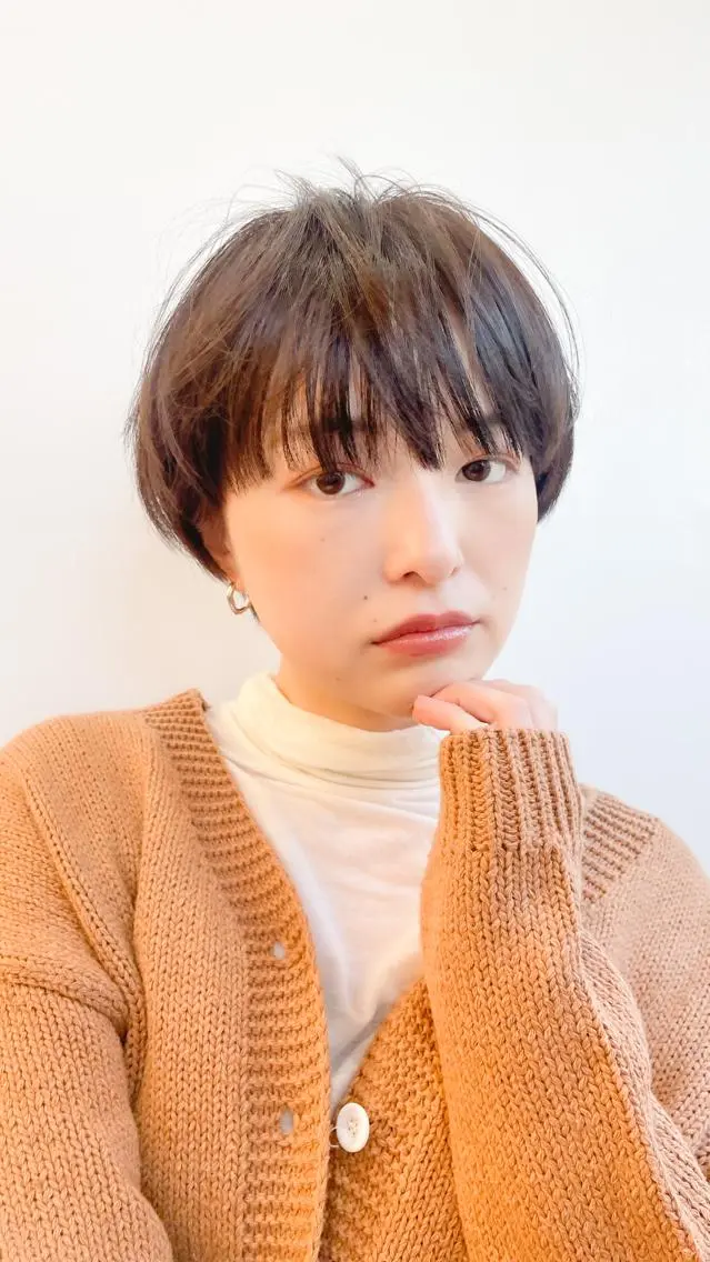 ショート ショートボブ ハンサムショート ボブ ショートヘア 外ハネヘア 横浜/ショート/ マンツーマン施術　丹のヘアスタイル