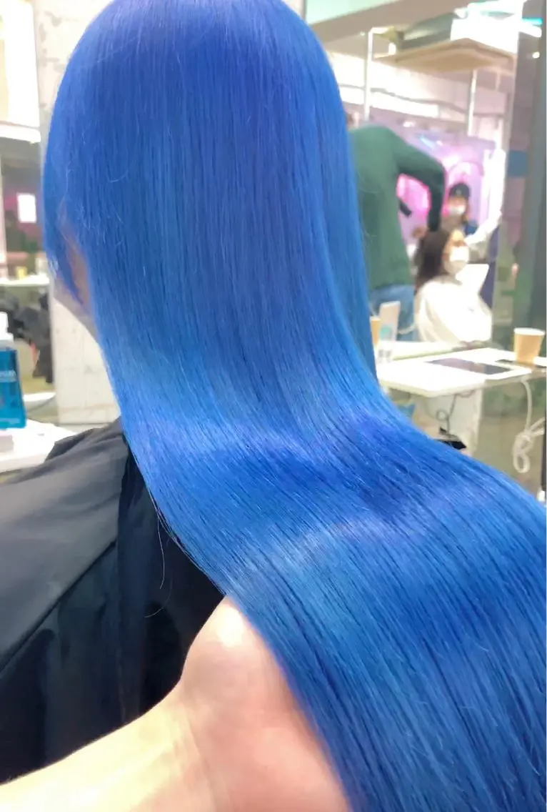 ロング カラー ヘアカラー トリートメント ヘアセット 🎀透明感 カラー🎀ミズキのヘアスタイル