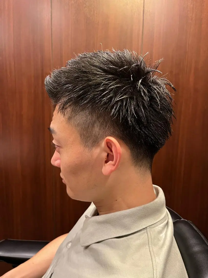 ショート 💈無料メンズカット 💈内田南風のヘアスタイル