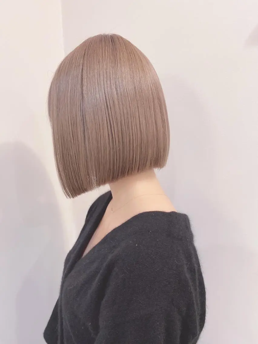 ミディアム カラー ヘアカラー Lolonois梅田 スタッフのヘアスタイル