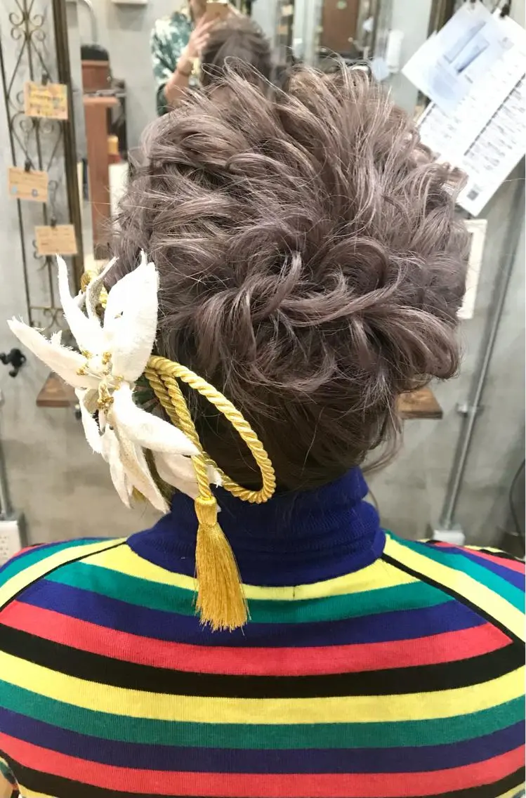 ミディアム まつパ・ヘアセット ♡Chinami♡のマツエク・マツパデザイン