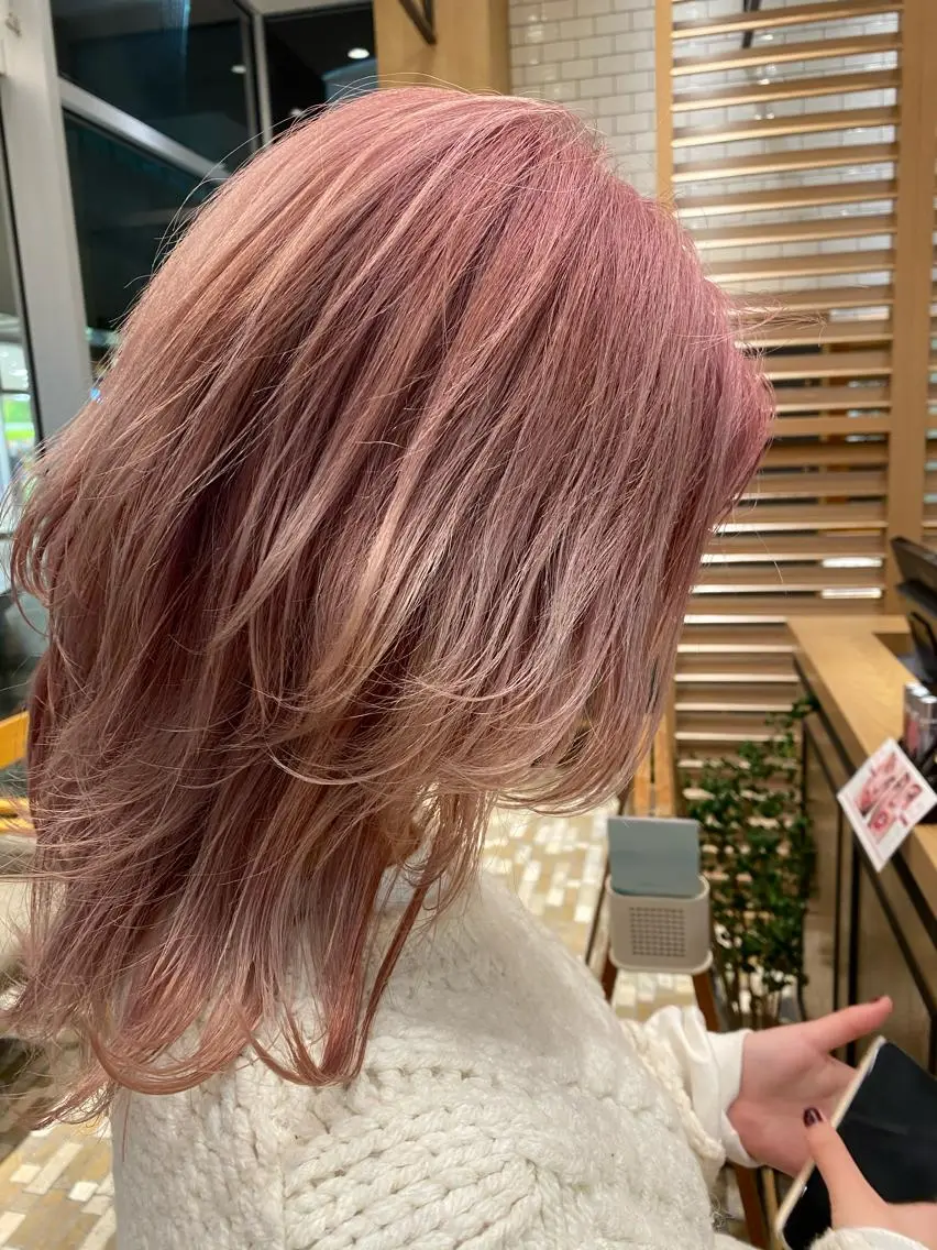 カラー ダブルカラー 住田悠紗/ カットモデル募集中のヘアスタイル
