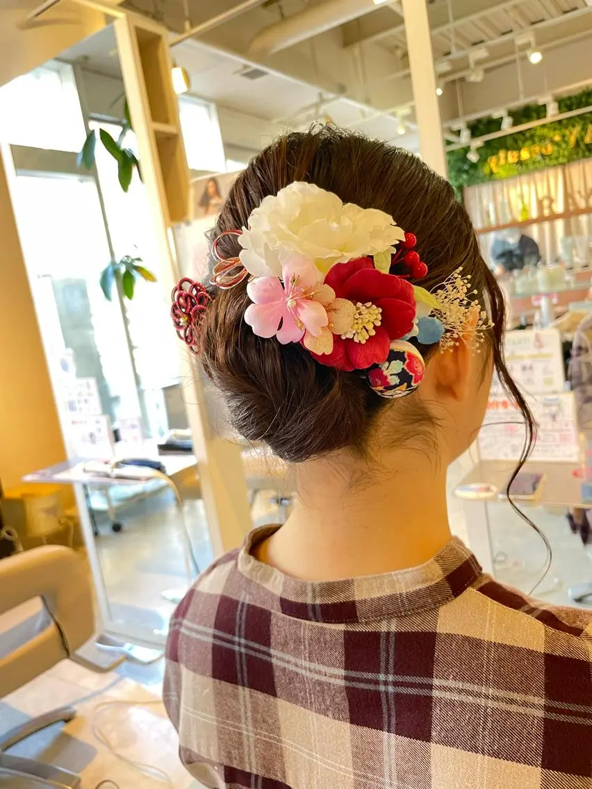 ヘアアレンジ ヘアセット 本田 卓也のヘアスタイル