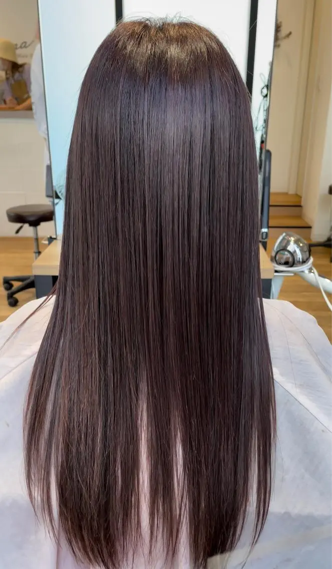 ロング トリートメント カット 縮毛矯正 トリートメント 魅力引き出しUP😉 ✂︎吉田尚矢✂︎のヘアスタイル