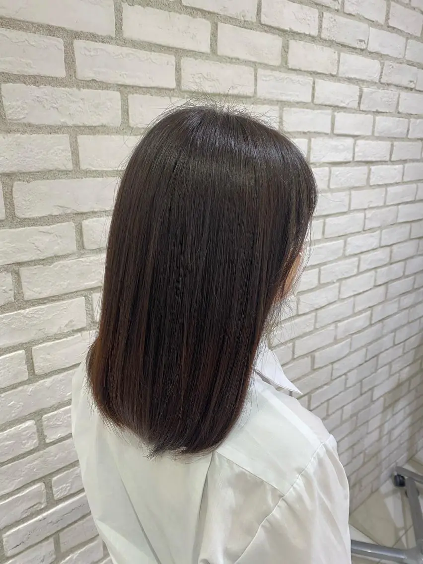 ミディアム カラー ブラウンカラー ダークブラウン 💫藤井 花梨🧸🛋️のヘアスタイル