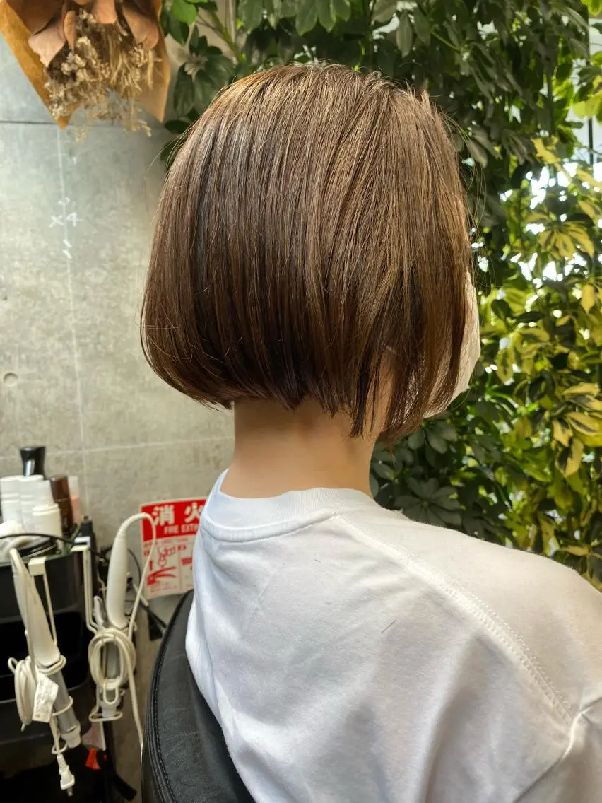 ショート ショート・ウルフ✂︎ 安住有咲子のヘアスタイル