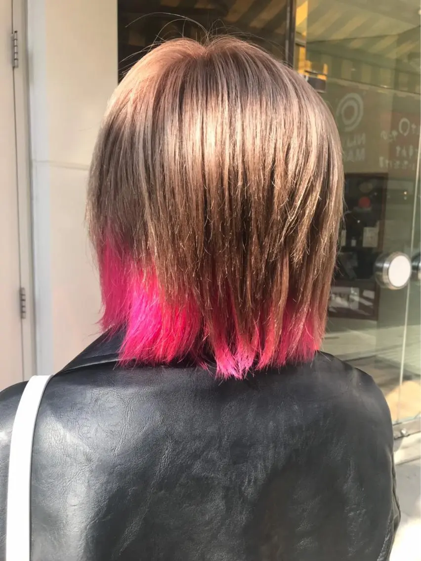 ショート カラー ピンクカラー 🫟Blanco🫟 Color&Careのヘアスタイル