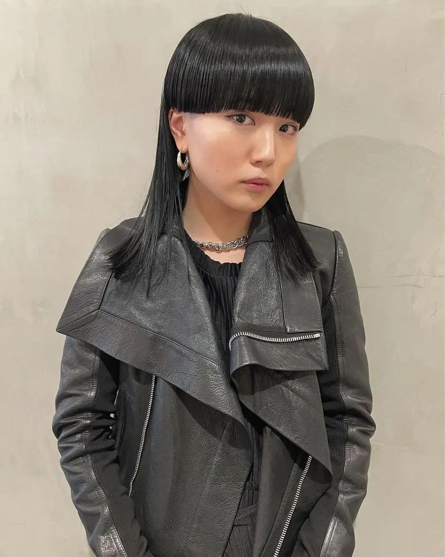 ミディアム カラー カット ヘアカラー トリートメント 優作 〜圧倒的信頼〜のヘアスタイル