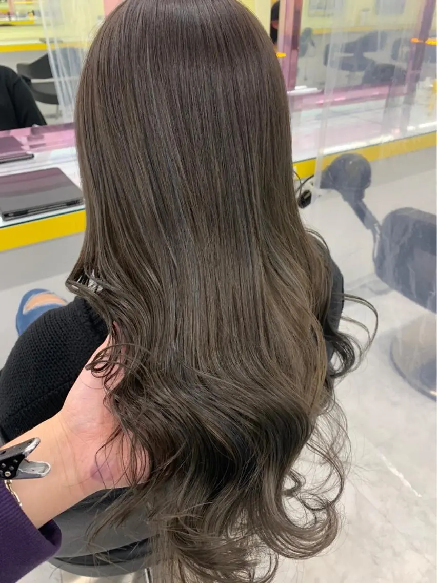 ロング カラー パーマ ヘアアレンジ メンズ キッズ ネイル マツエク・マツパ アイブロウ メンズの天才 ツバサのヘアスタイル