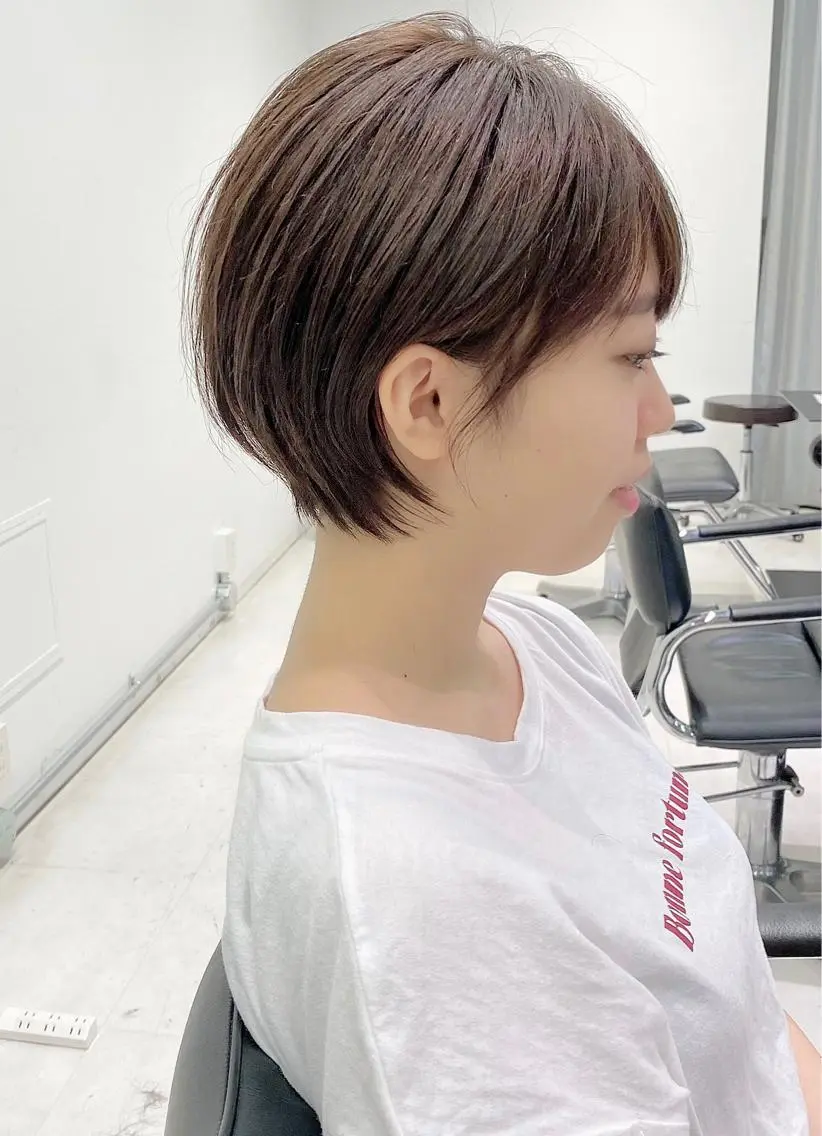 ショート ショートヘア カット 似合わせ専門美容師 なかじまのヘアスタイル