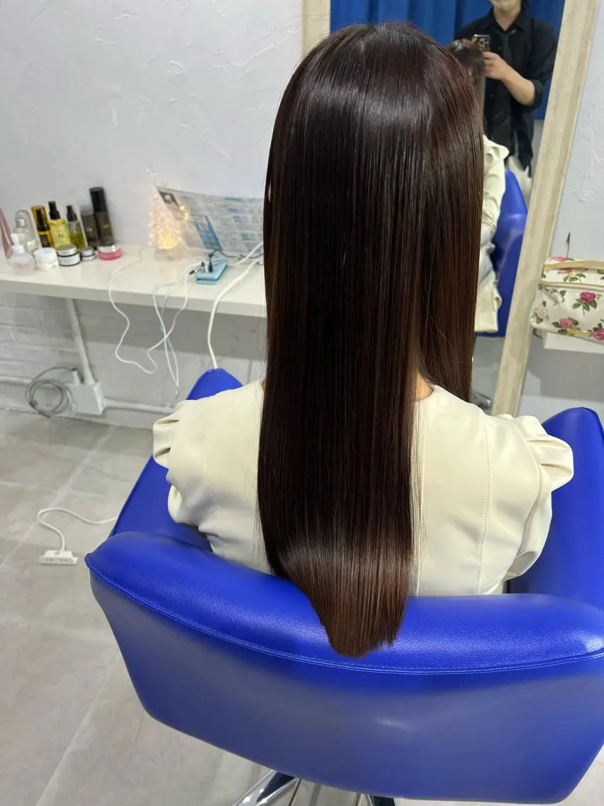 ロング ヘアアレンジ トリートメント 髪質改善✨美髪✨小顔 専門美容師chibaのヘアスタイル