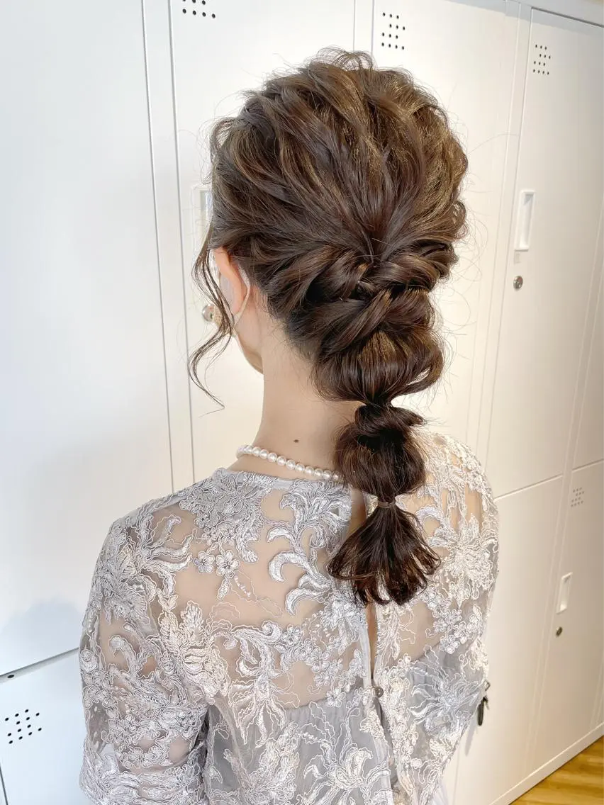 ヘアアレンジ 杉村 未来のヘアスタイル