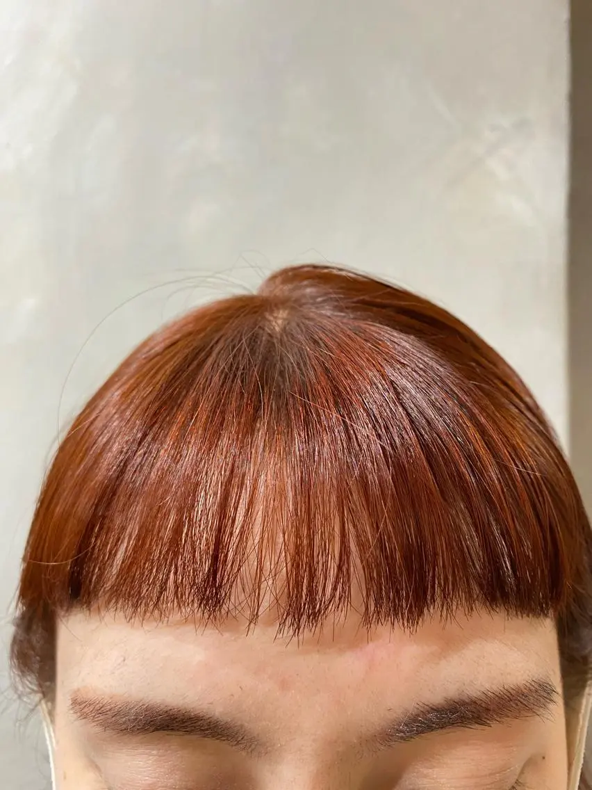 ミディアム カラー ヘアカラー ツキノキ　ミナ 8月から西梅田店のヘアスタイル