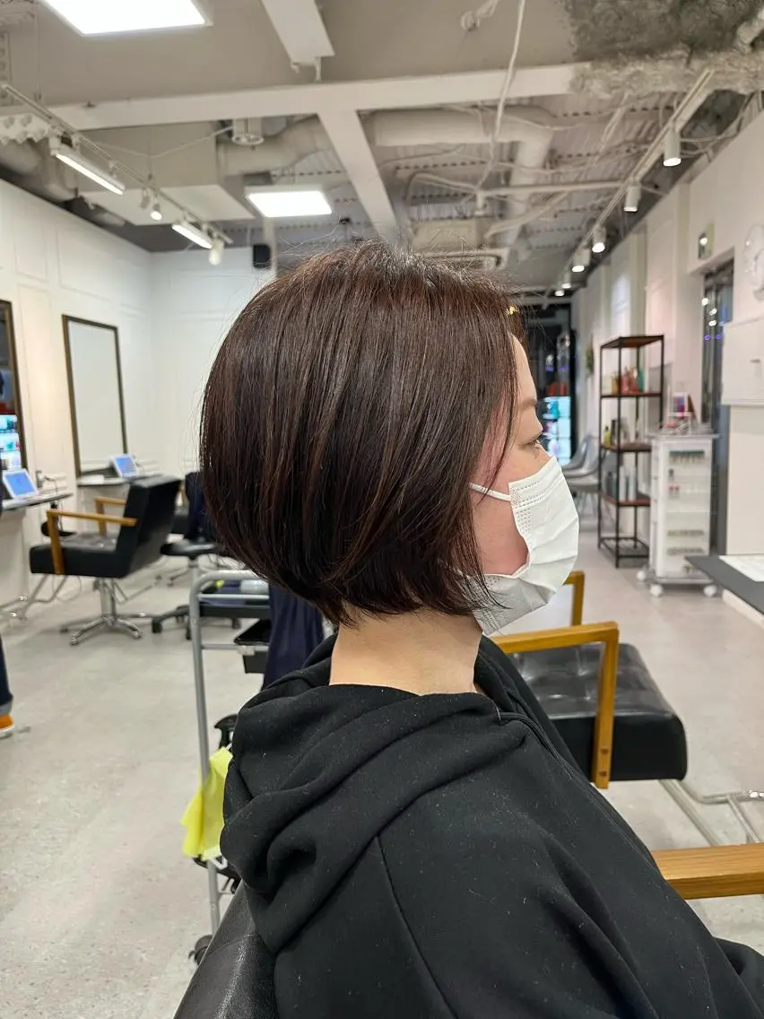 ショート 本場の韓国ヘア 🇰🇷チ・ヨンジュのヘアスタイル