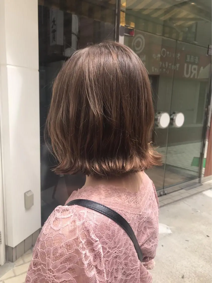 ショート カラー ベージュカラー 🫟Blanco🫟 Color&Careのヘアスタイル