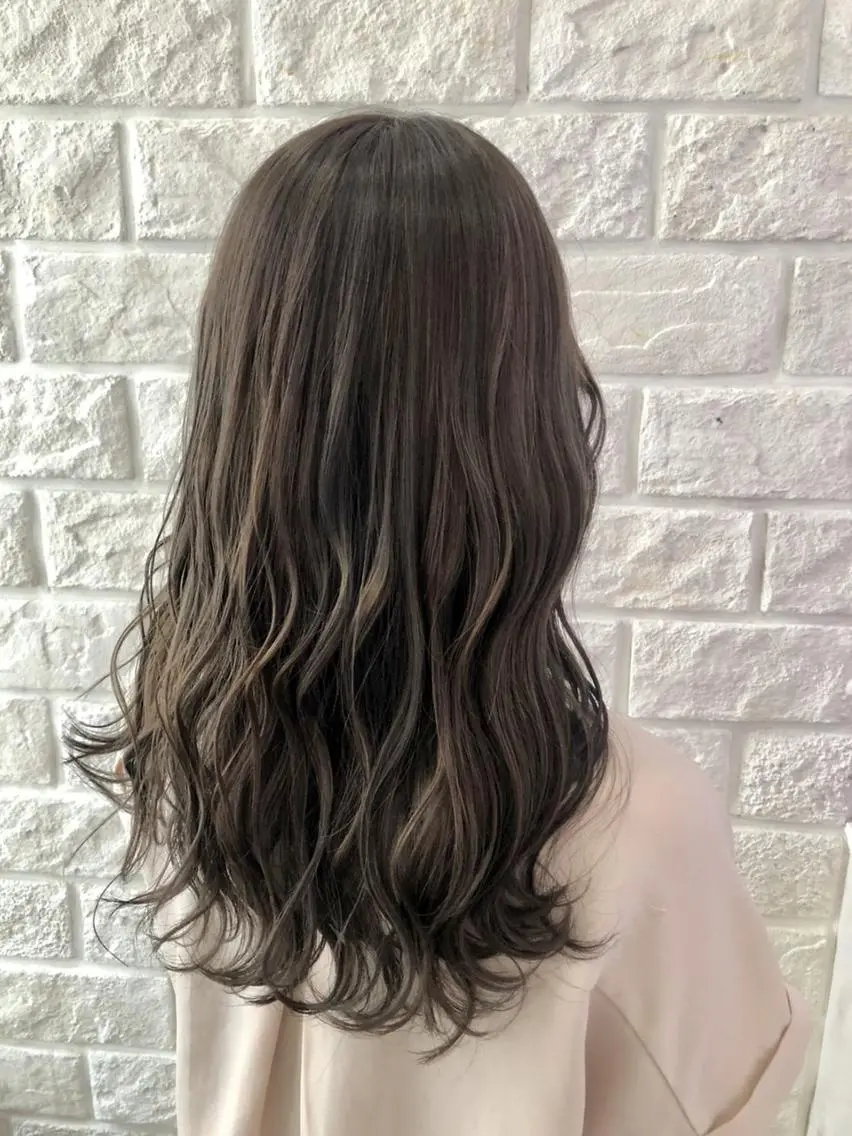 セミロング カラー ANGELICA JR奈良店のヘアスタイル