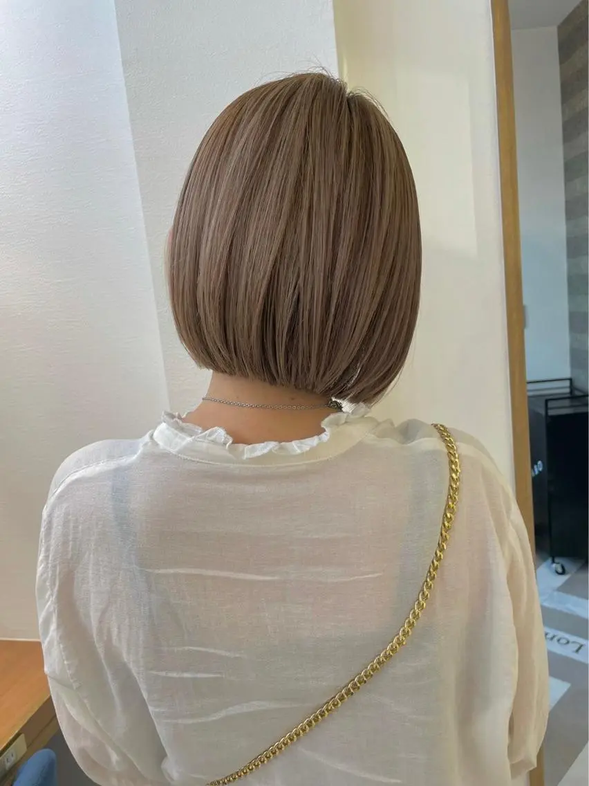 ショート レイヤー縮毛矯正 ささきすずね💗のヘアスタイル