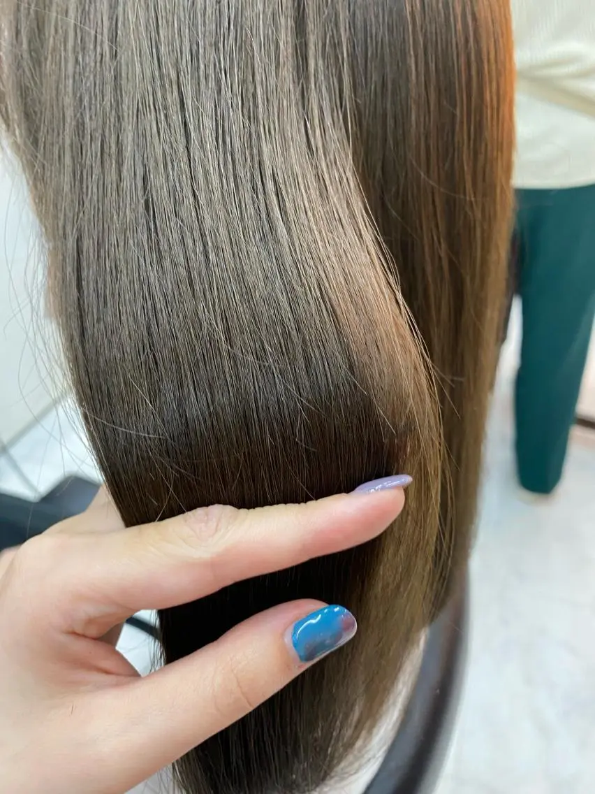 ロング カラー カット トリートメント ヒラノホナミ 🫧艶髪🫧髪質改善のヘアスタイル