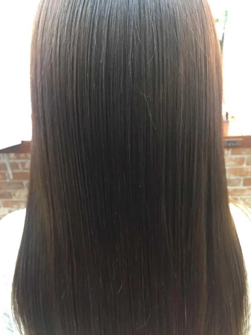 セミロング パーマ 桧山 真のヘアスタイル
