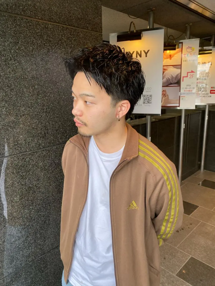 ショート メンズ スパイキーショート ショートヘア 松村明門/メンズ カット/メンズパーマのヘアスタイル