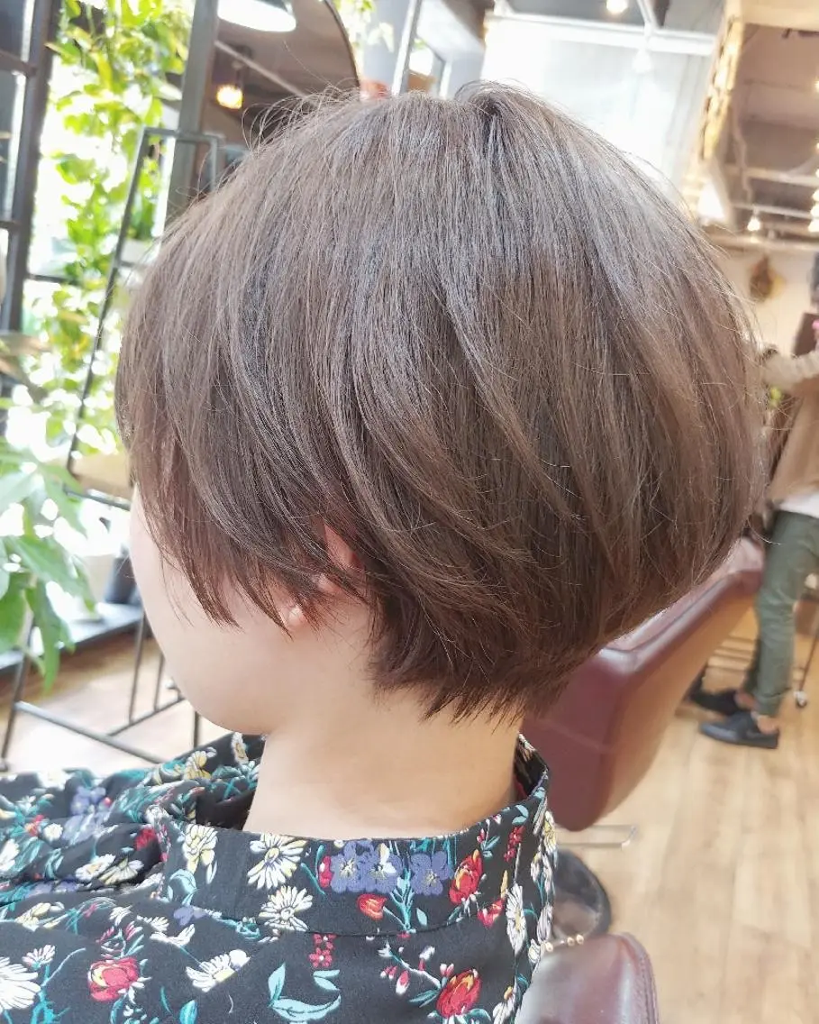 ショート カラー パーマ ヘアアレンジ カット ヘアカラー トリートメント 6月オープン♪豊見城 Lodattu✁清水のヘアスタイル