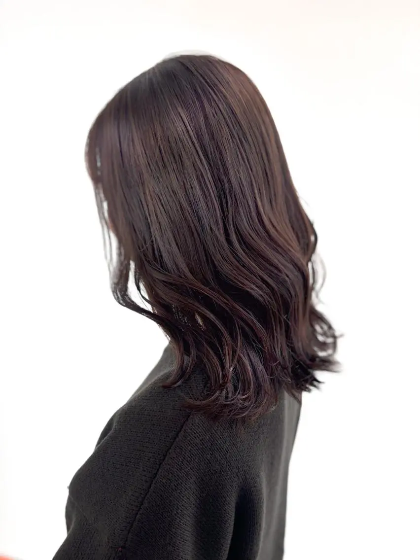 カラー セミロング Atem ☀️大町店のヘアスタイル