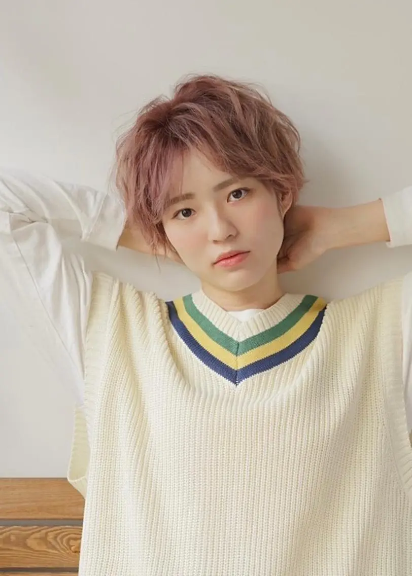 ショート 骨格/顔タイプ/ パーソナルカラー菅原のヘアスタイル