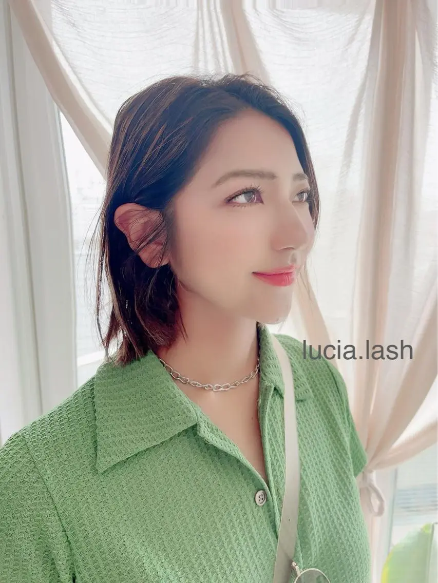 マツエク・マツパ フラットラッシュ ナチュラル マツエク Lucia 小川のマツエク・マツパデザイン