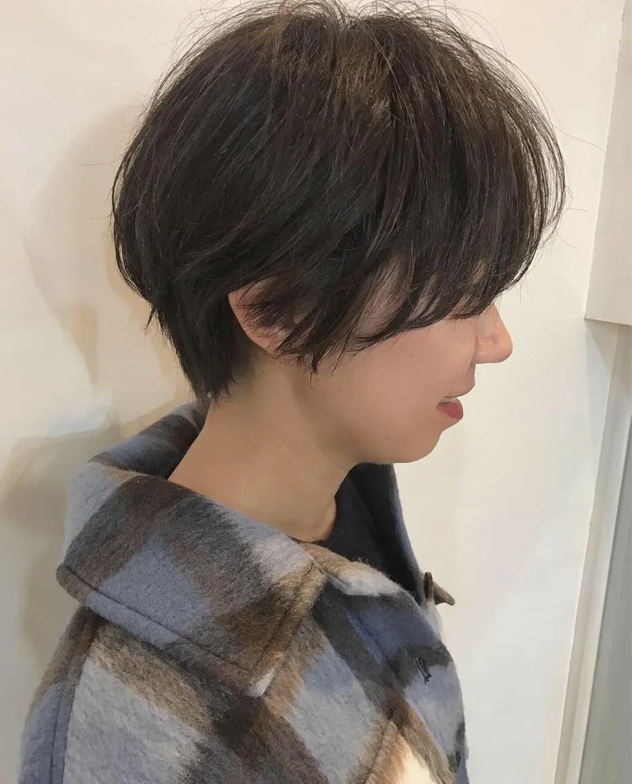 ショート ニュアンスヘア☆樋口 希世☆のヘアスタイル