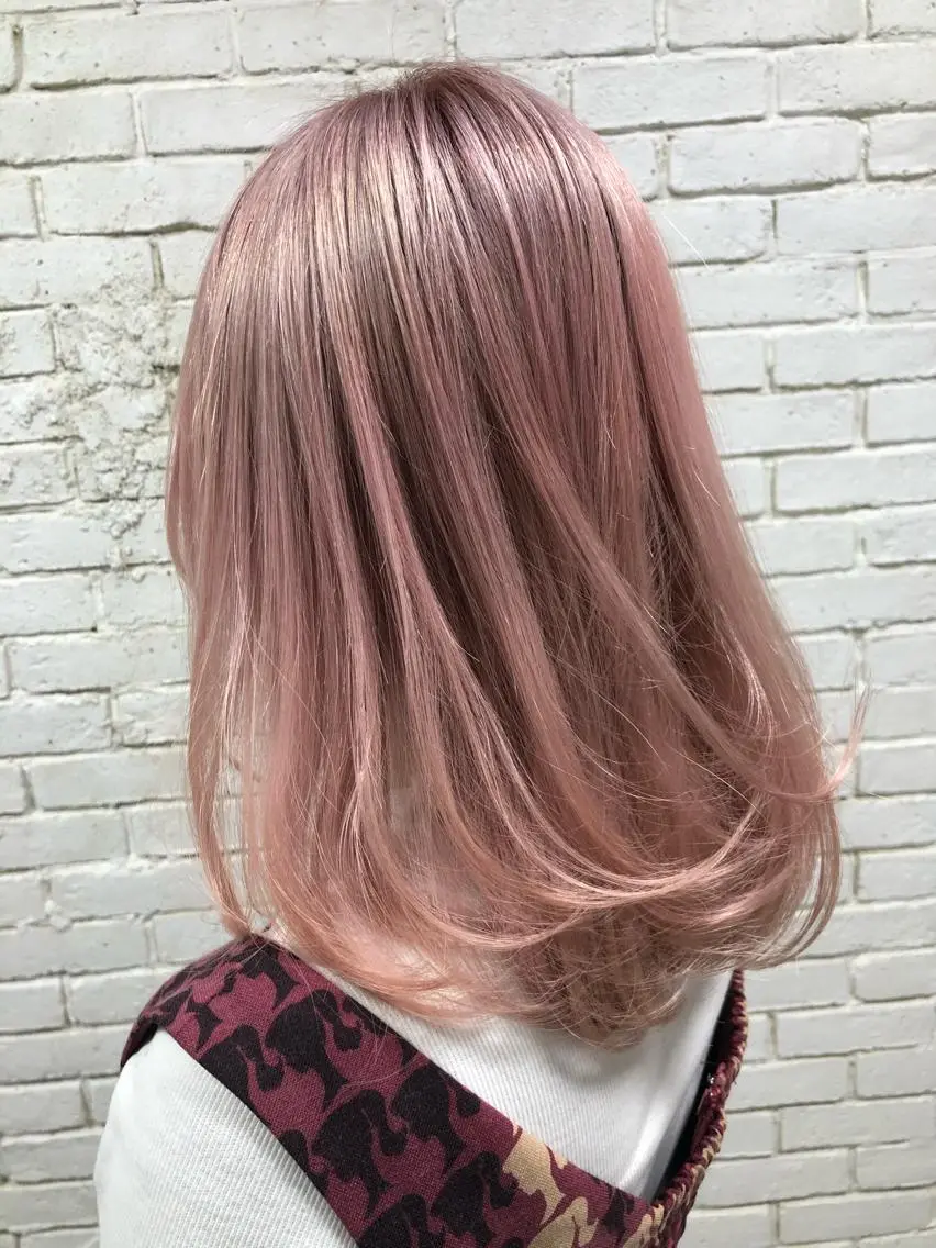 ミディアム カラー welring hair salonのヘアスタイル