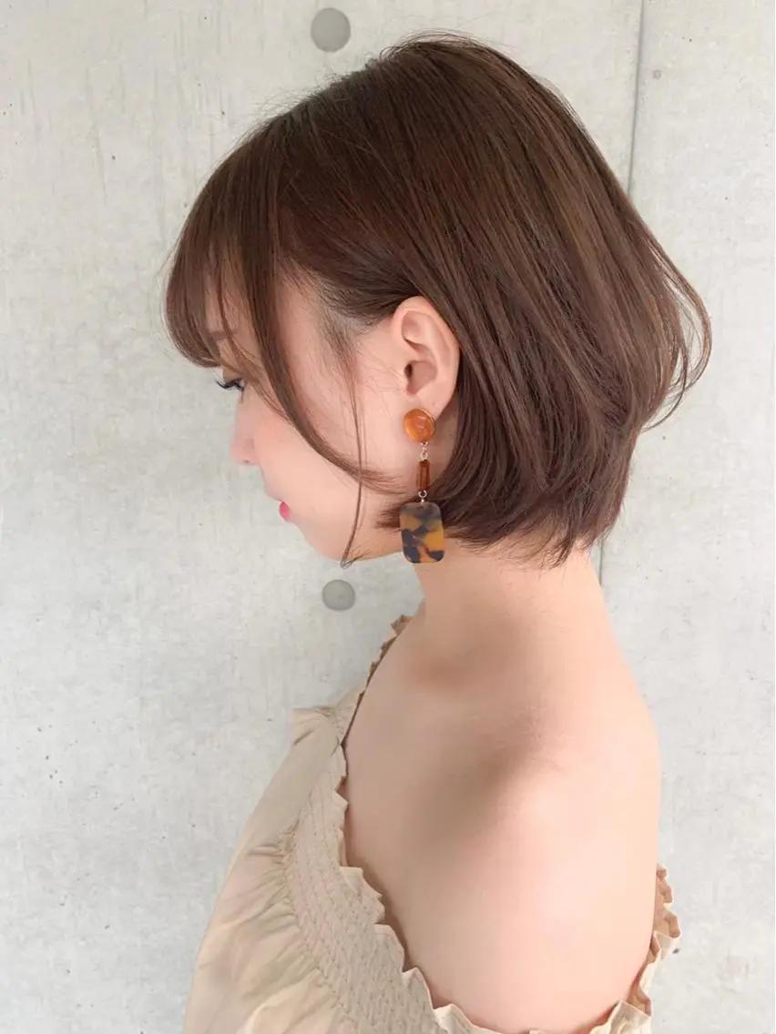 ショート 💕コテ巻き風パーマ 💕KEIYA 💕のヘアスタイル