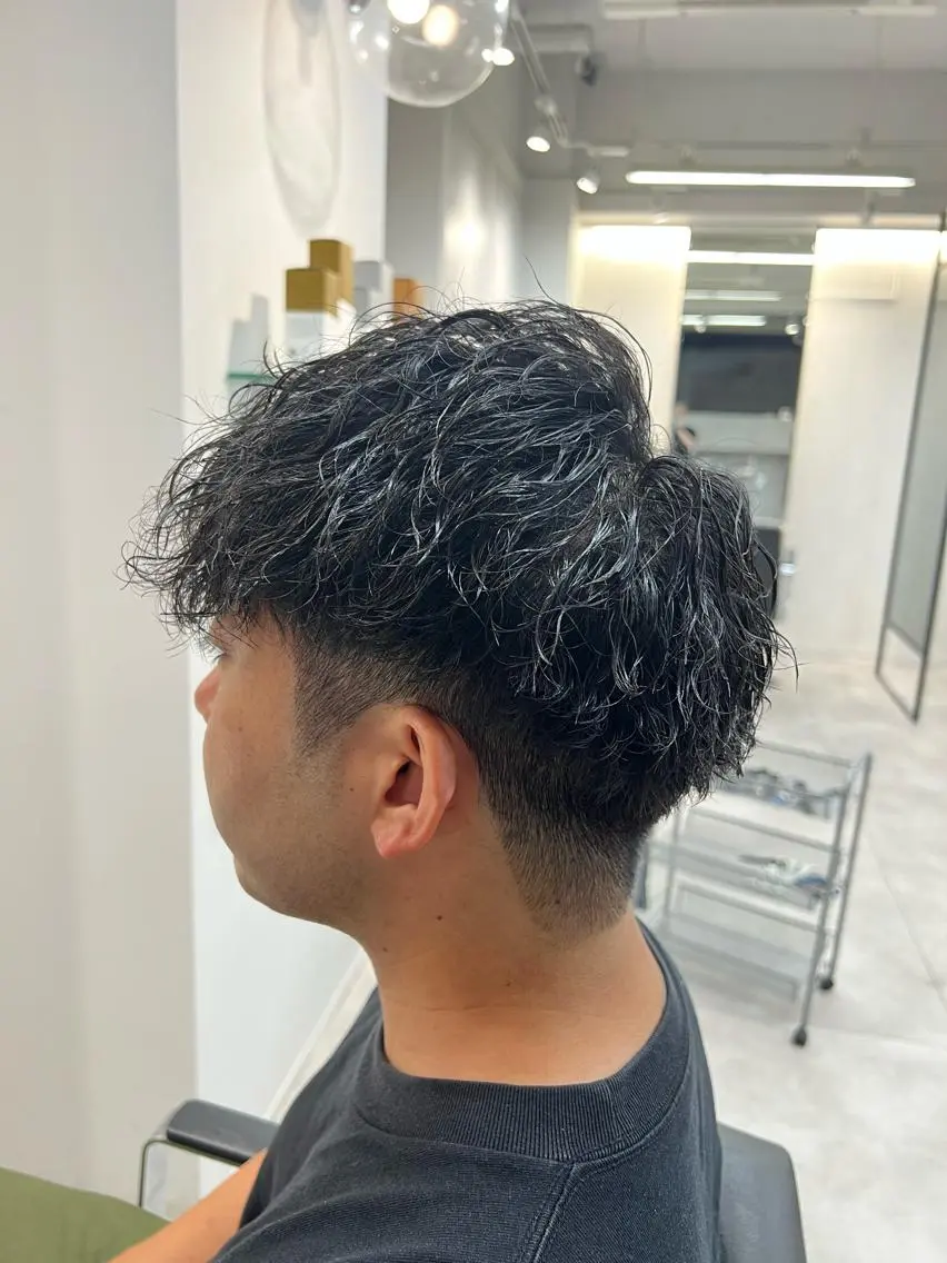 ショート パーマ メンズ メンズヘア👦🏻 詩菜《しいな》のヘアスタイル