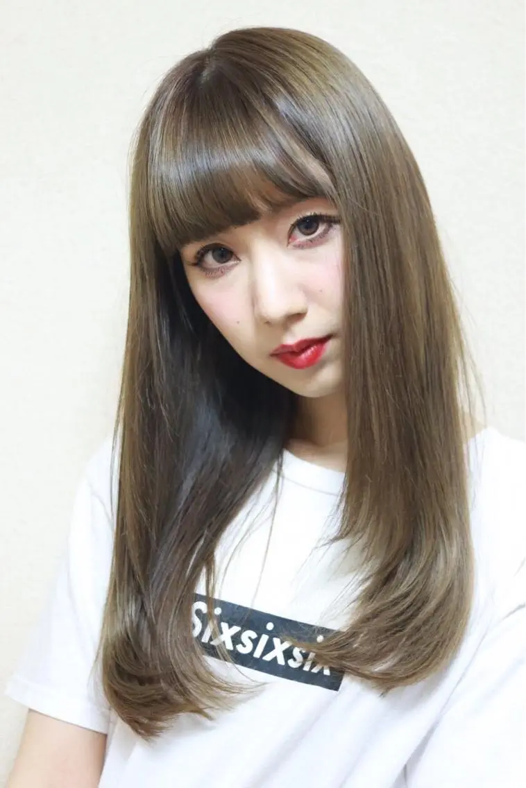 ロング 髪質改善/縮毛矯正 /美髪🩵イケダのヘアスタイル