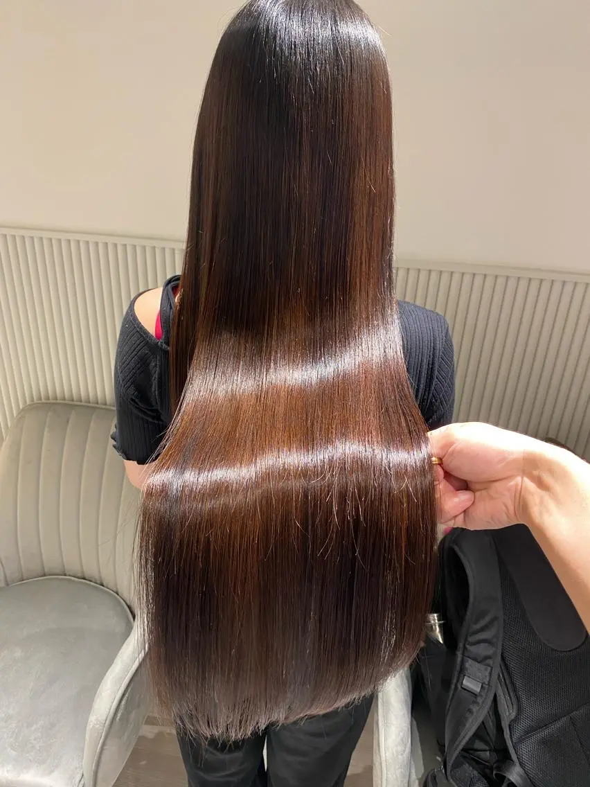 ロング カラー カット トリートメント 髪質改善/美髪師/ 田邊翔伍のヘアスタイル