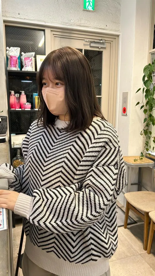 カラー ブリーチ 透明感カラー グレージュ ブリーチなしカラー ❕マンツーマン施術❕ 🍊Moemiのヘアスタイル