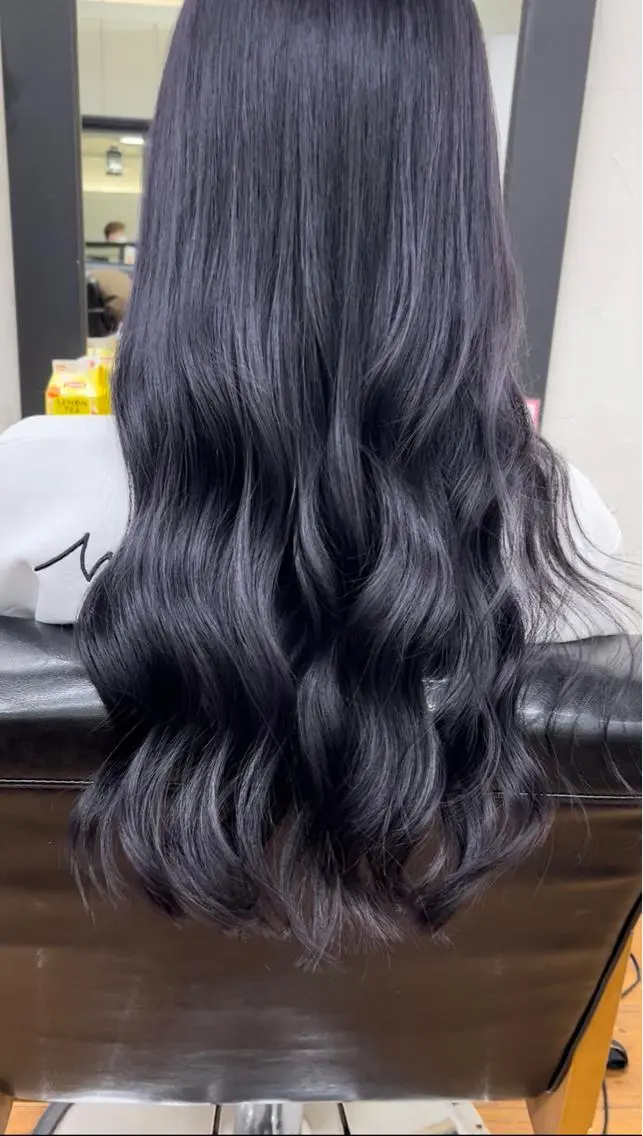 カラー ブリーチ ケアブリーチ 香野 優子のヘアスタイル
