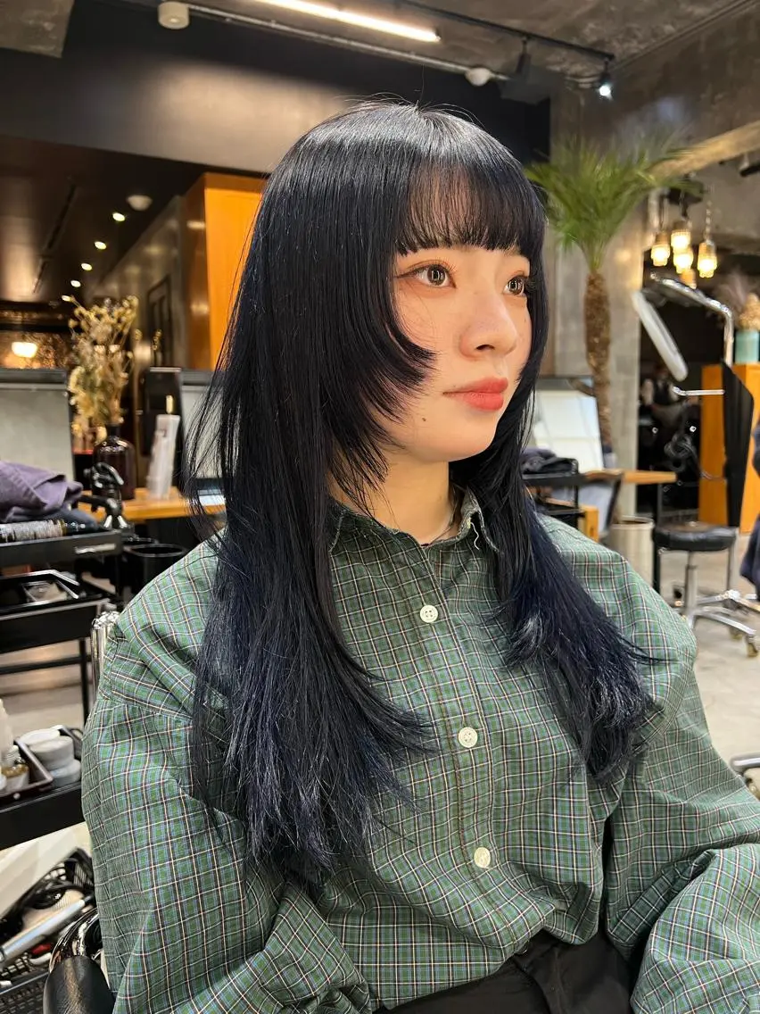 ロング カラー 圧倒的デザイン力 店長🎨RENAのヘアスタイル